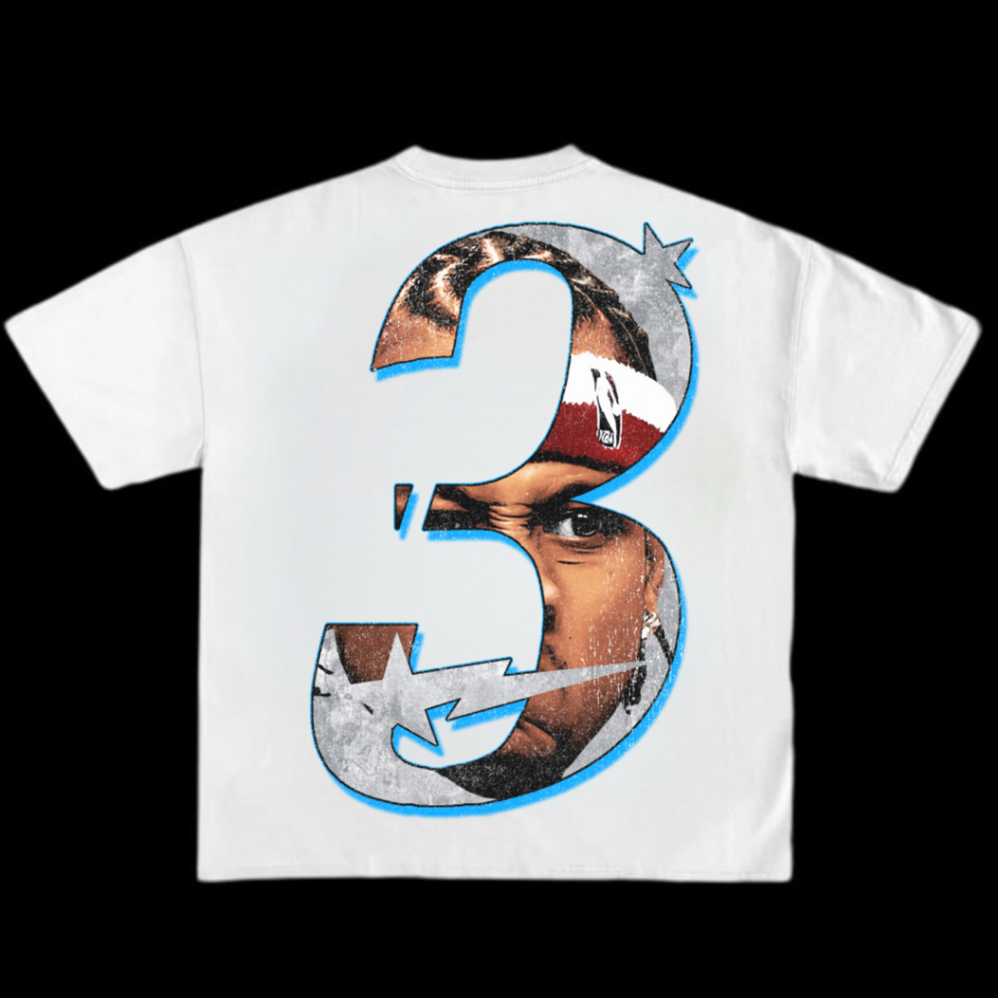 3" Iverson Big Head Tee 👀