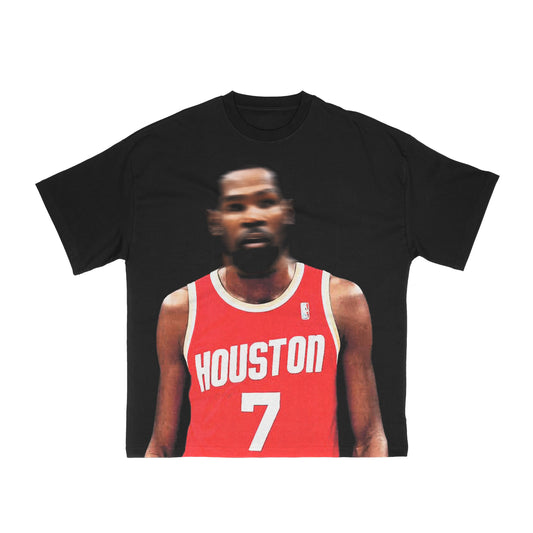 7” Durant Rockets Face Blur Tee 🚀