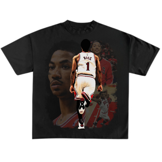 1” Derrick Rose Tee 🌹