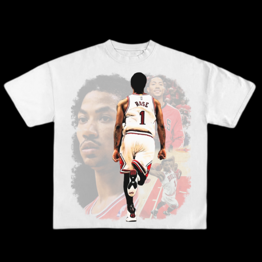 1” Derrick Rose Tee 🌹