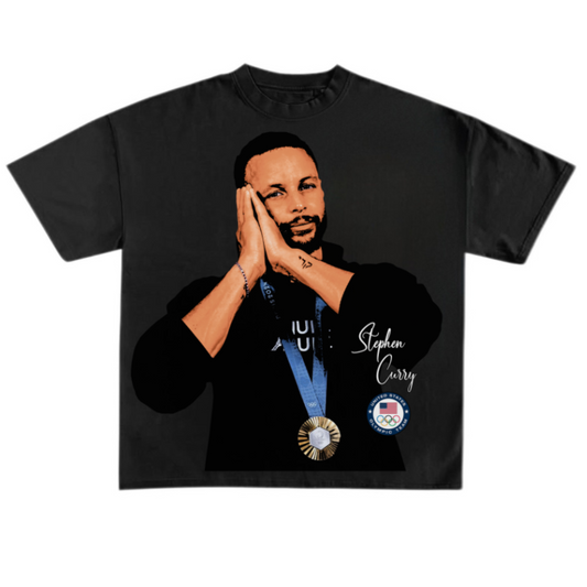 4" Curry “Night Night” Olympic Tee 🇺🇸💤