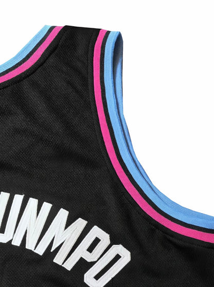 Giannis Antetokounmpo #7 Miami Heat Basketball Jerseys ☀️🏝️