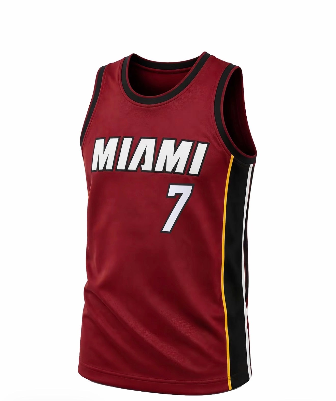 Giannis Antetokounmpo #7 Miami Heat Basketball Jerseys ☀️🏝️