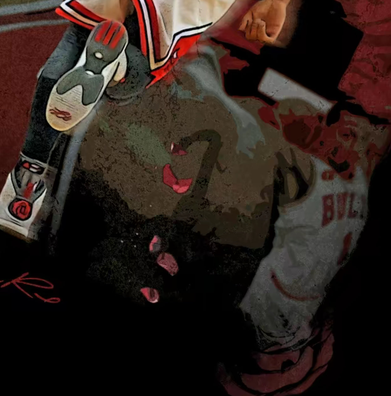 1” Derrick Rose Tee 🌹