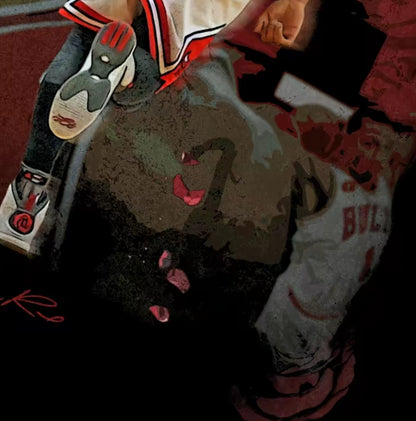 1” Derrick Rose Tee 🌹