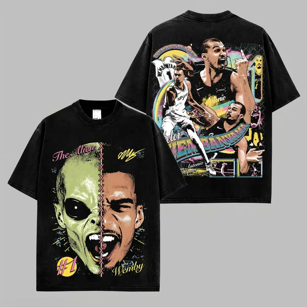 1” Victor Wembanyama x Alien Tee 👽