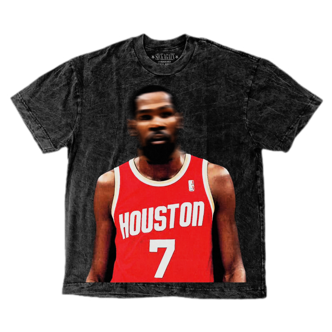 7” Durant Rockets Face Blur Tee 🚀