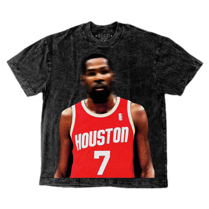 7” Durant Rockets Face Blur Tee 🚀