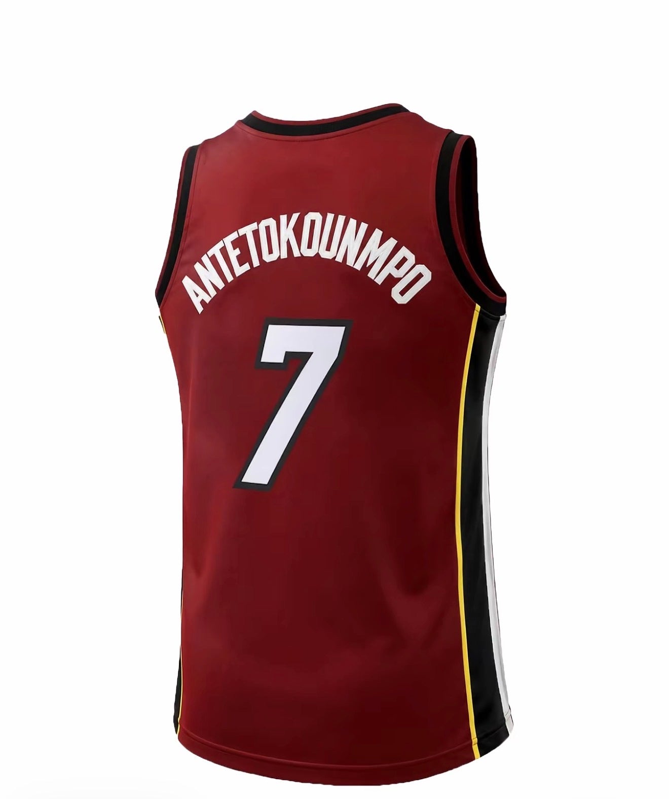 Giannis Antetokounmpo #7 Miami Heat Basketball Jerseys ☀️🏝️