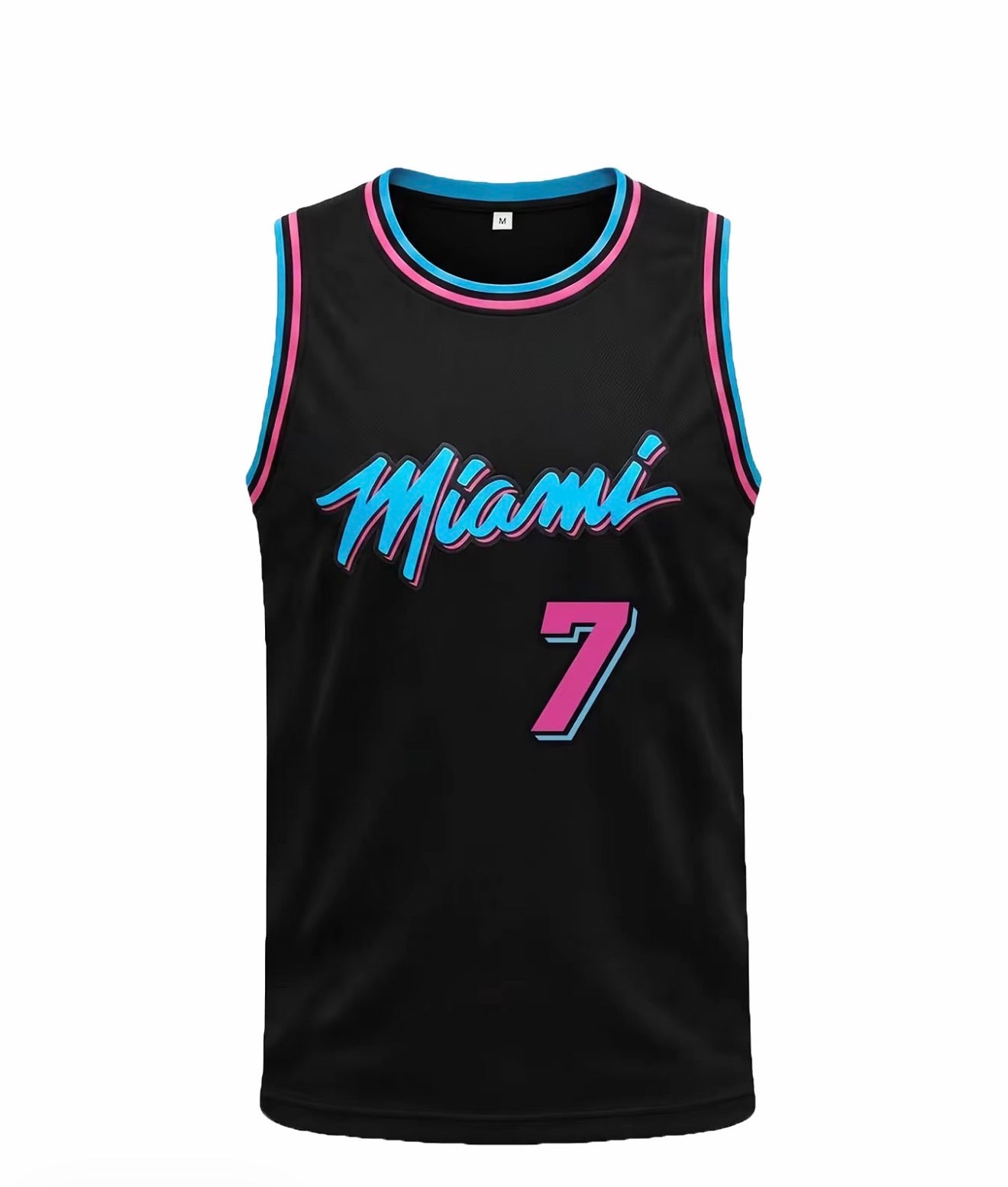 Giannis Antetokounmpo #7 Miami Heat Basketball Jerseys ☀️🏝️