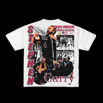 4" Curry “Night Night” Olympic Tee 🇺🇸💤