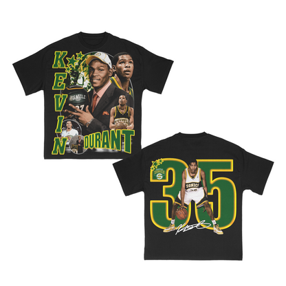 35” Kevin Durant Seattle Supersonics Tee ⭐