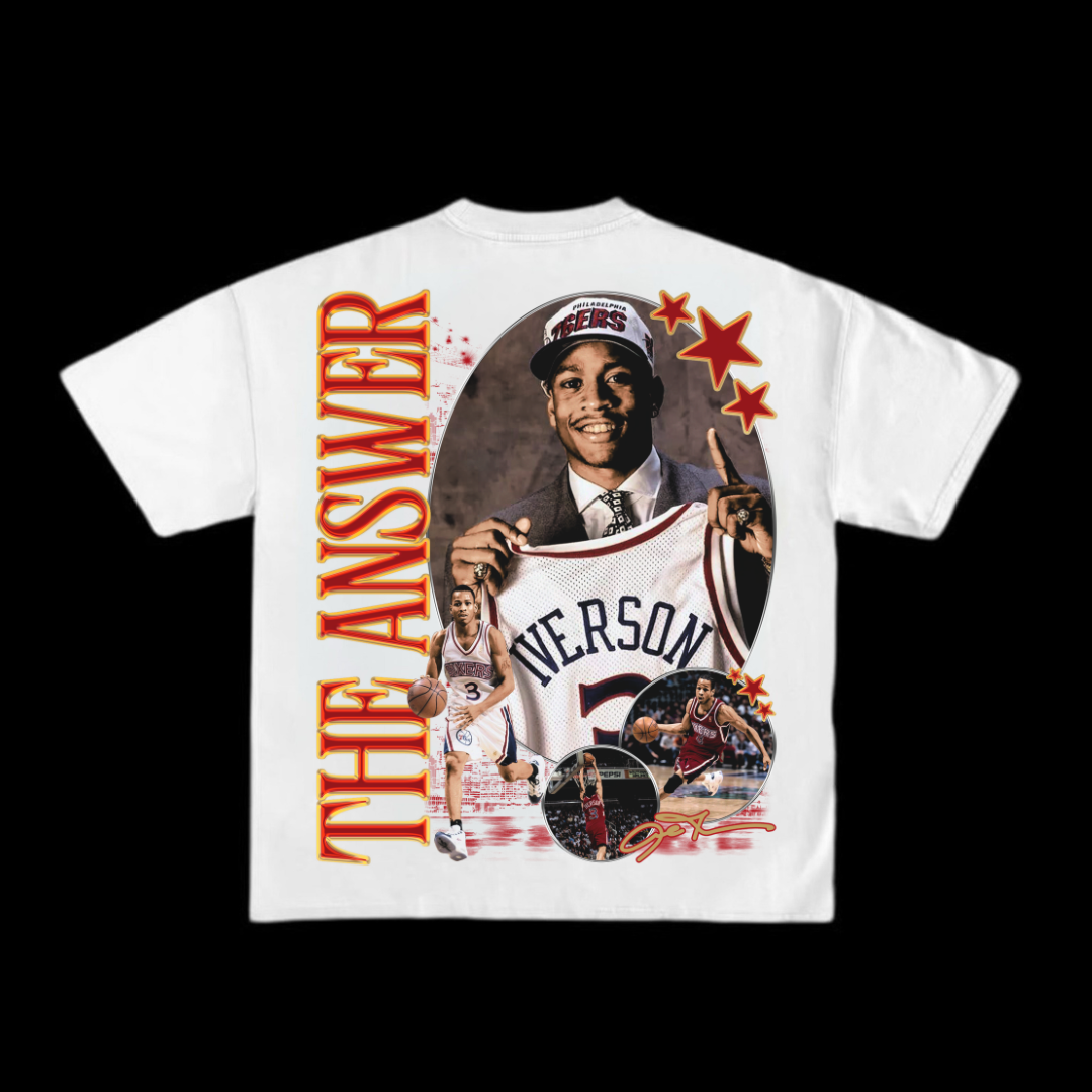 3” Allen Iverson Draft Day Tee 🌟