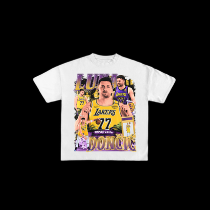 77” Luka Doncic Lakers Tee 🌟