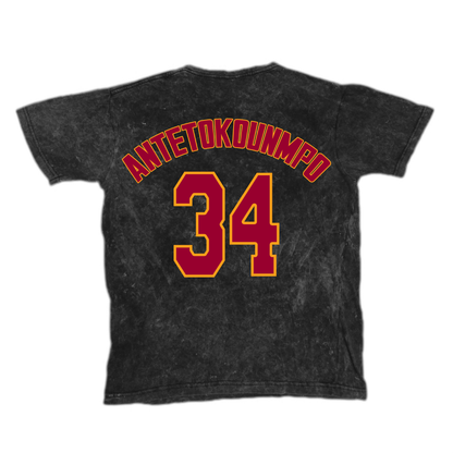 34” Giannis Antetokounmpo Miami Heat Tee 🏝️
