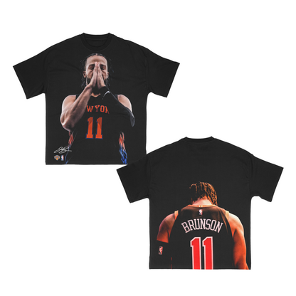 11” Jalen Brunson Praying Tee 🙏